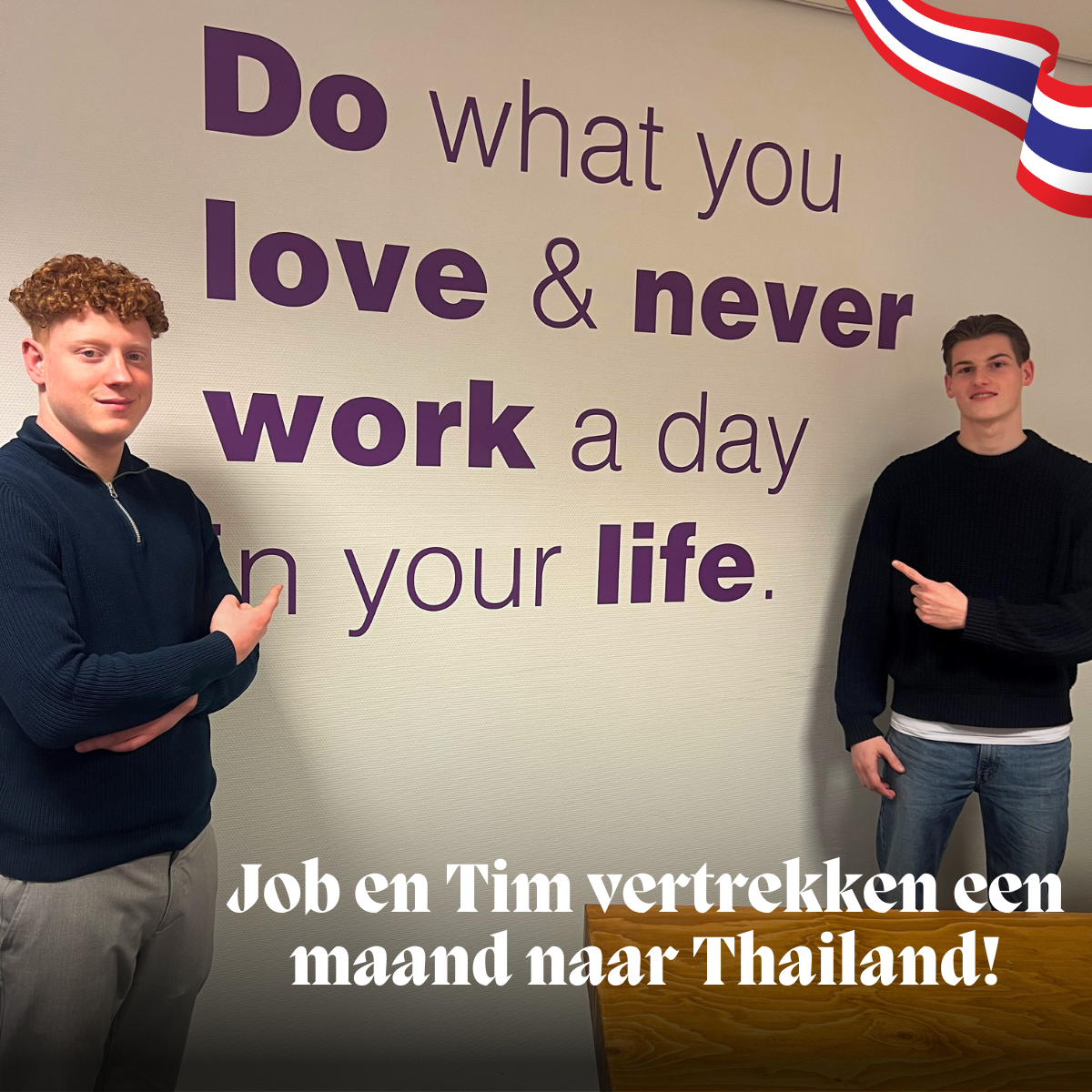 Job en Tim gaan op avontuur in Thailand